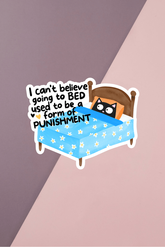 Bed Punishment Sticker