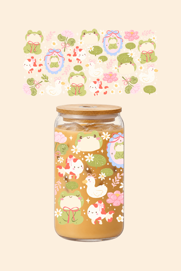 Froggie Glass Tumbler