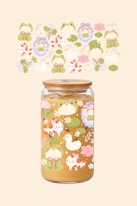 Froggie Glass Tumbler