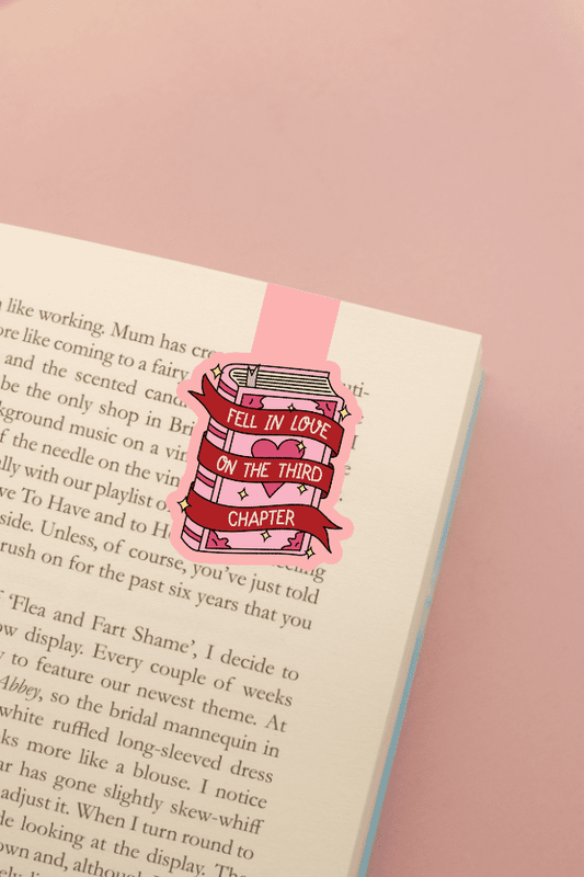 Third Chapter Magnetic Bookmark