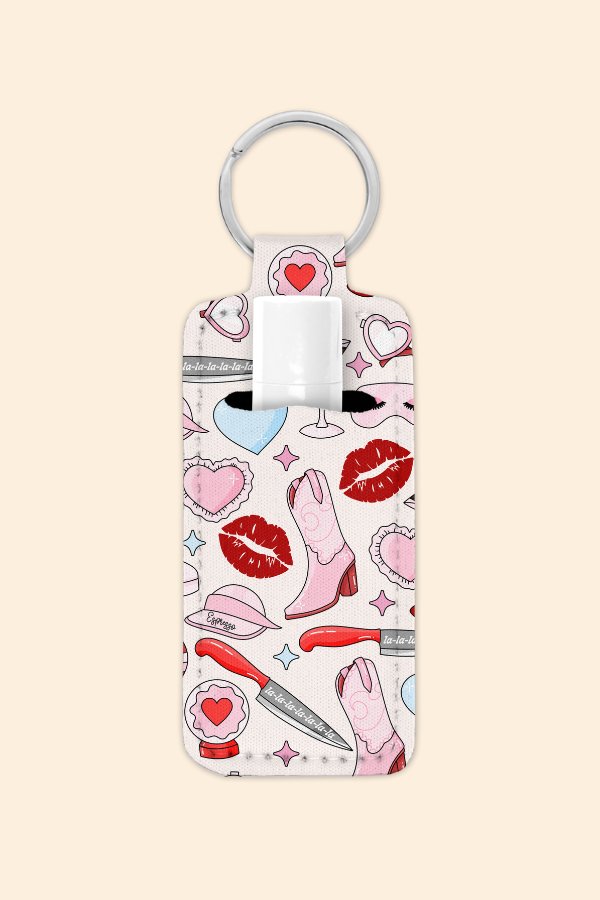 Short n' Sweet - Lip Balm Holder Keychain