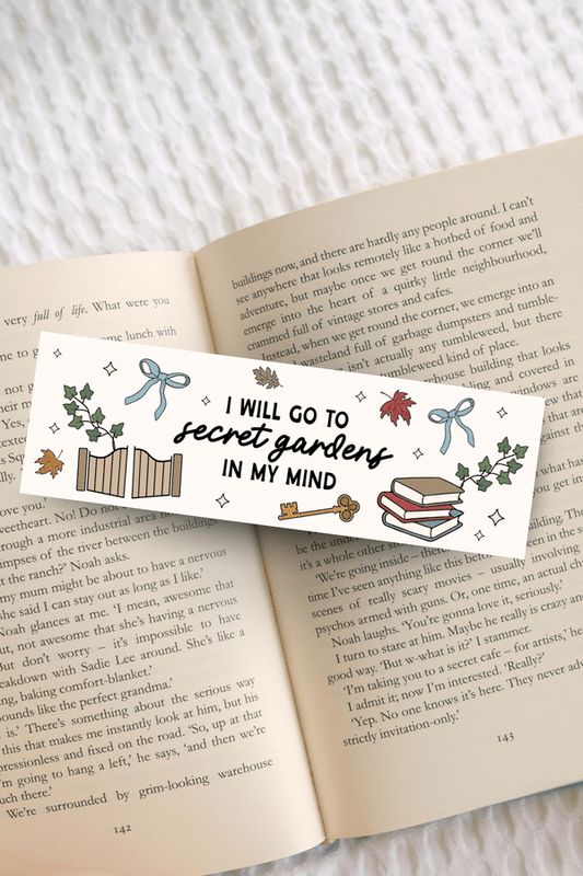Secret Garden Bookmark