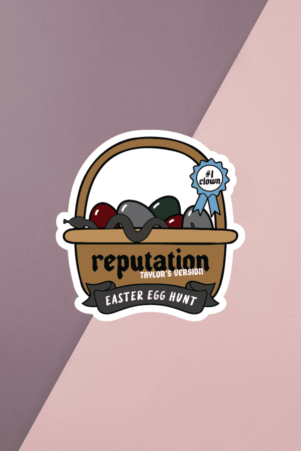 Reputation Egg Hunt Sticker