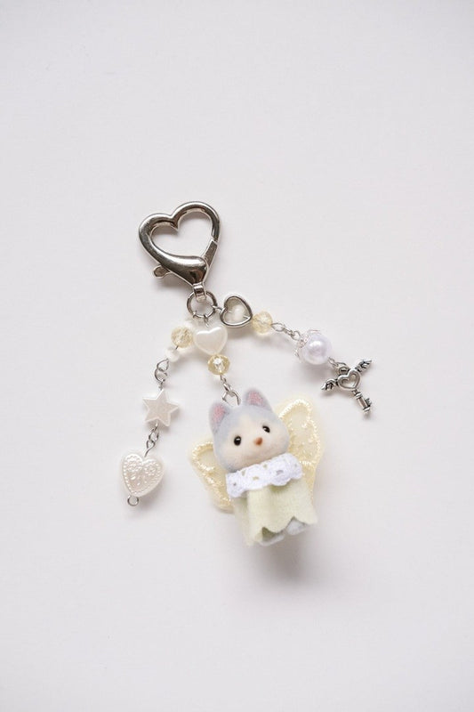 Yellow Slyvanian Family Keychain