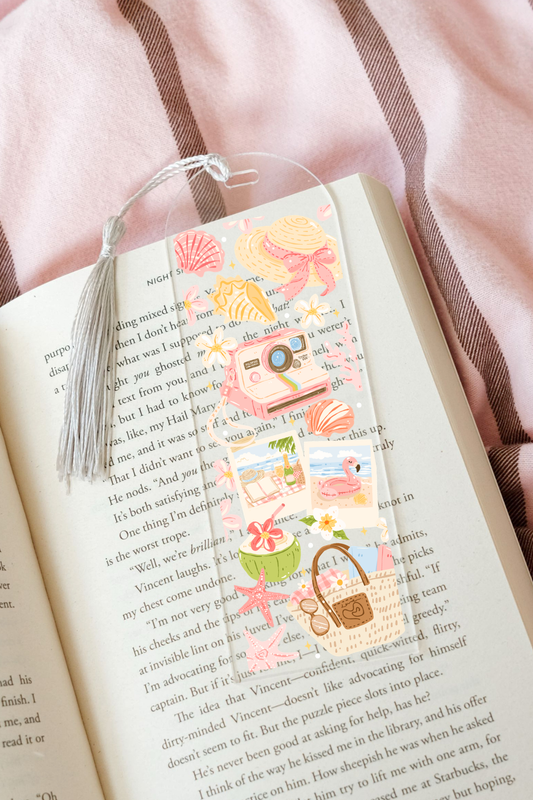 Summer Vacation - Acrylic Bookmark