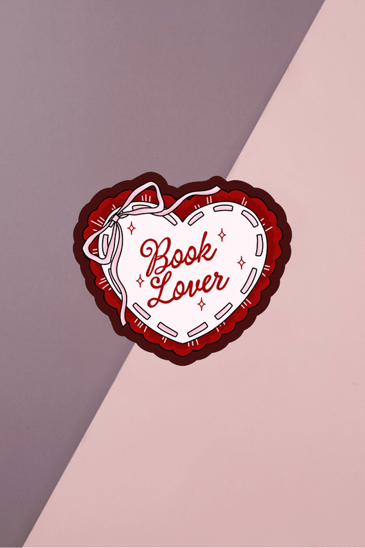 Book Lover Sticker