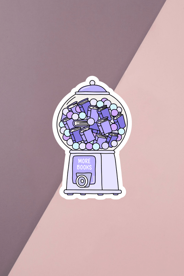 Books Gacha Sticker