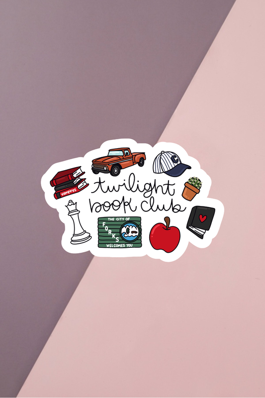 Twilight Book Club Sticker