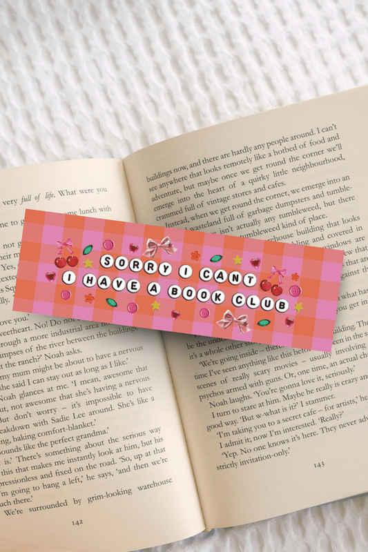 Book Club Bookmark