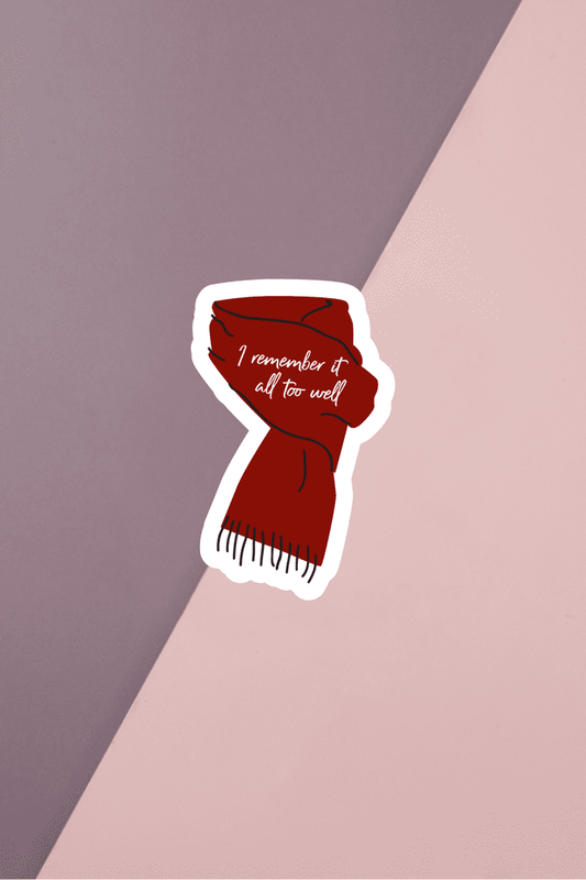 All Too Well Sticker