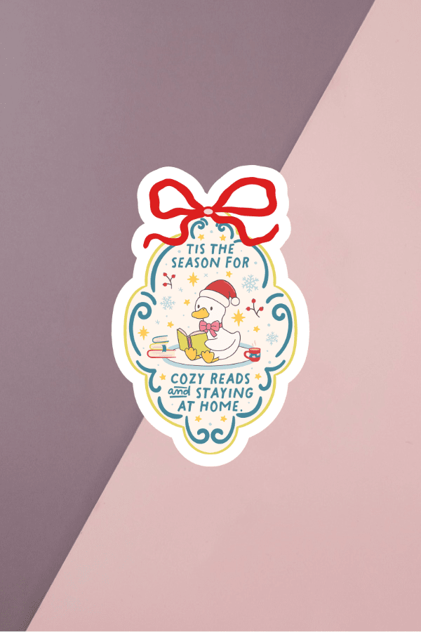 Cozy Reads Sticker