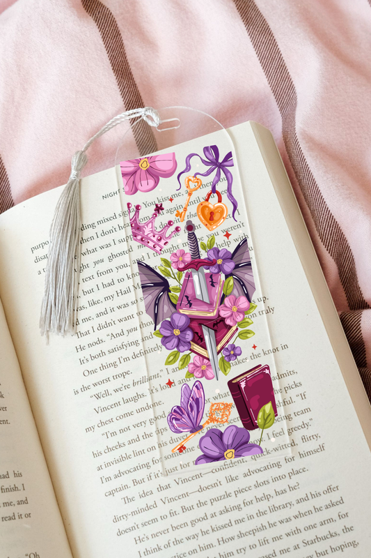 Romantasy - Acrylic Bookmark