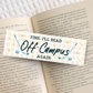 Off Campus Bookmark