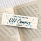 Off Campus Bookmark