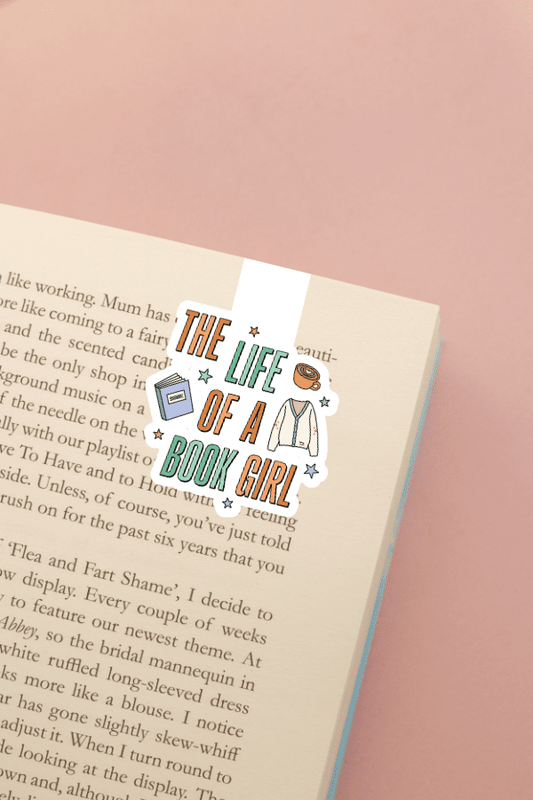 The Life Of A Book Girl Magnetic Bookmark