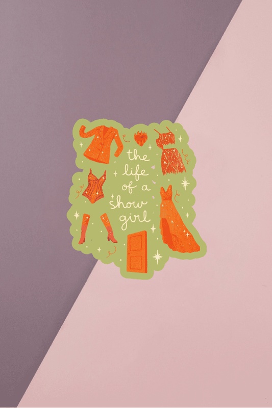 The Life Of A Showgirl Sticker