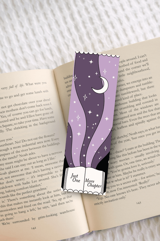 Just One More Chapter Starry Bookmark