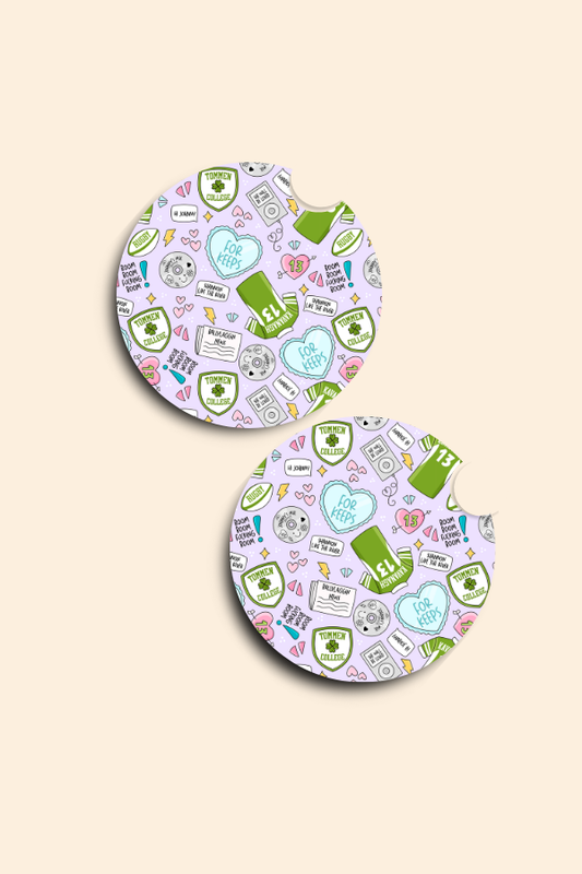 Binding - 2 Pack Car Coasters