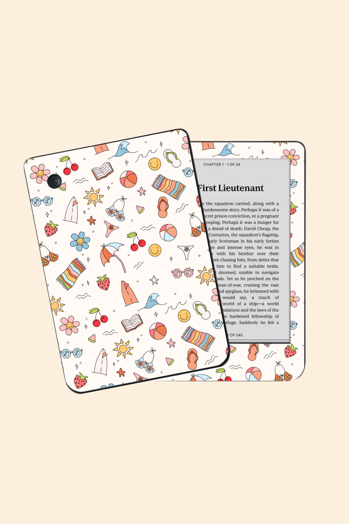 Summer Icons - Kindle/Kobo Skin