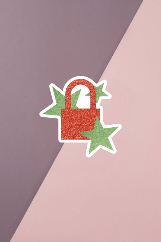 Showgirl Lock Sticker