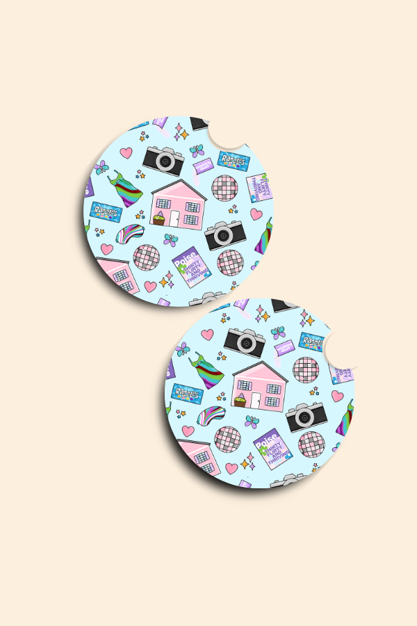 Going On 30 - 2 Pack Car Coasters