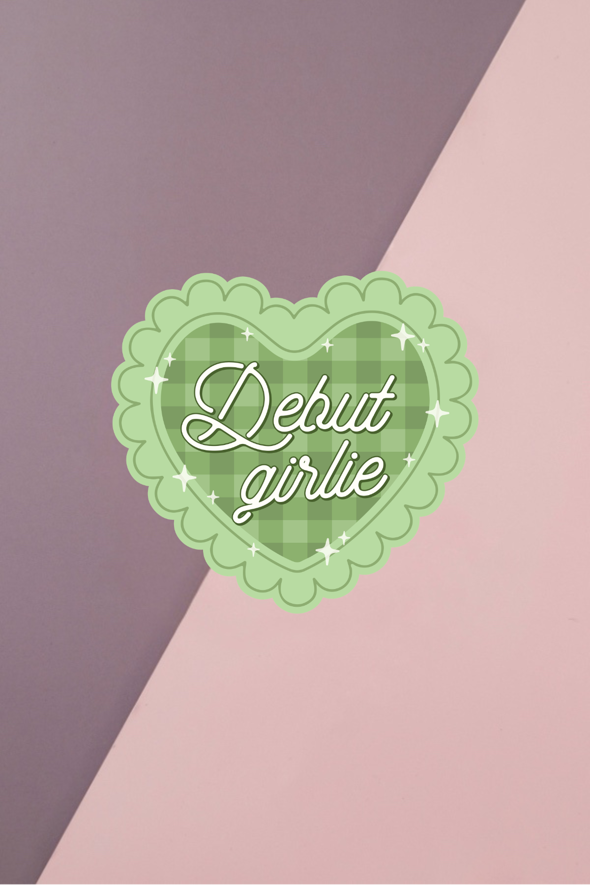 Debut Girlie Sticker