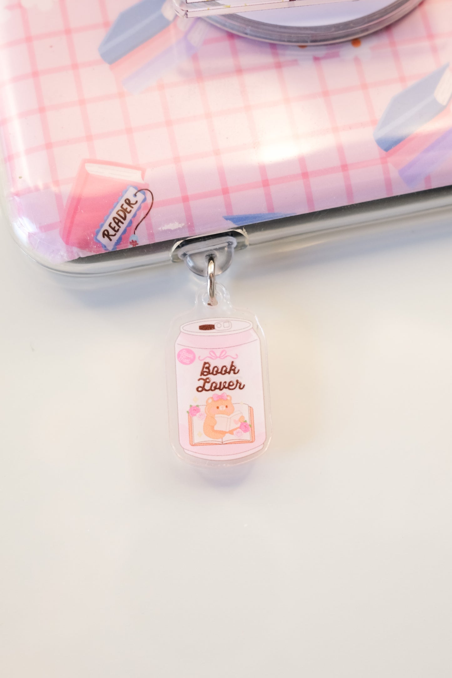 Book Lover Soda Kindle/Kobo Charm