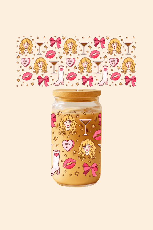 Sabrina Carpenter Glass Tumbler