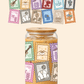 Era Stamps Glass Tumbler