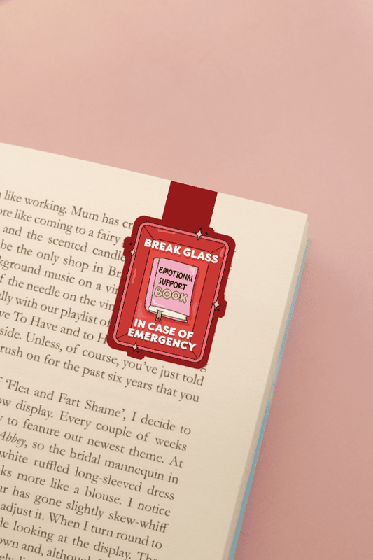 Break Glass Magnetic Bookmark