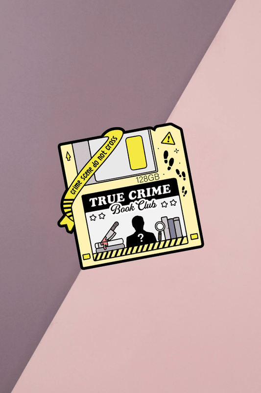 True Crime Disk Sticker