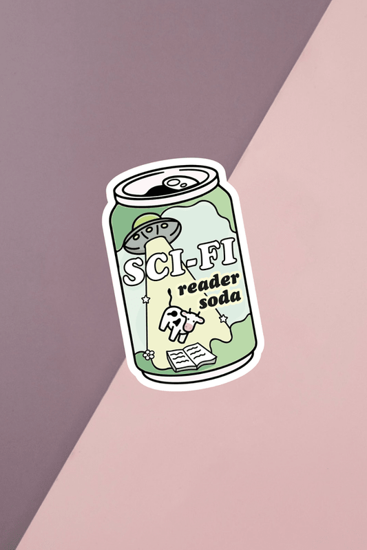 Sci Fi Soda Sticker
