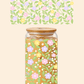 Floral Jungle Glass Tumbler