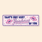 Yeehaw - Car Bumper Sticker