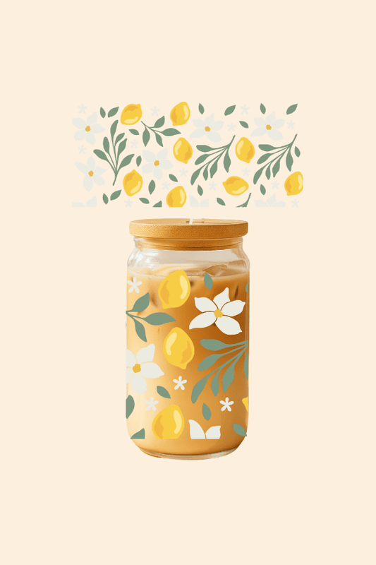 Lemony Glass Tumbler