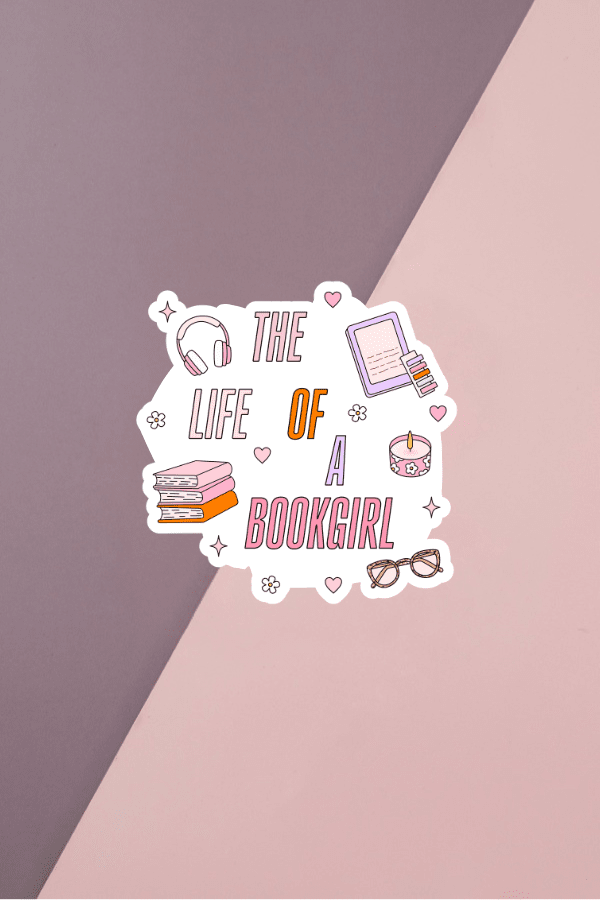 The Life Of A Bookgirl Sticker