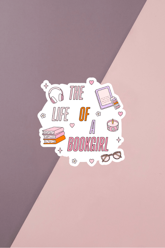 The Life Of A Bookgirl Sticker