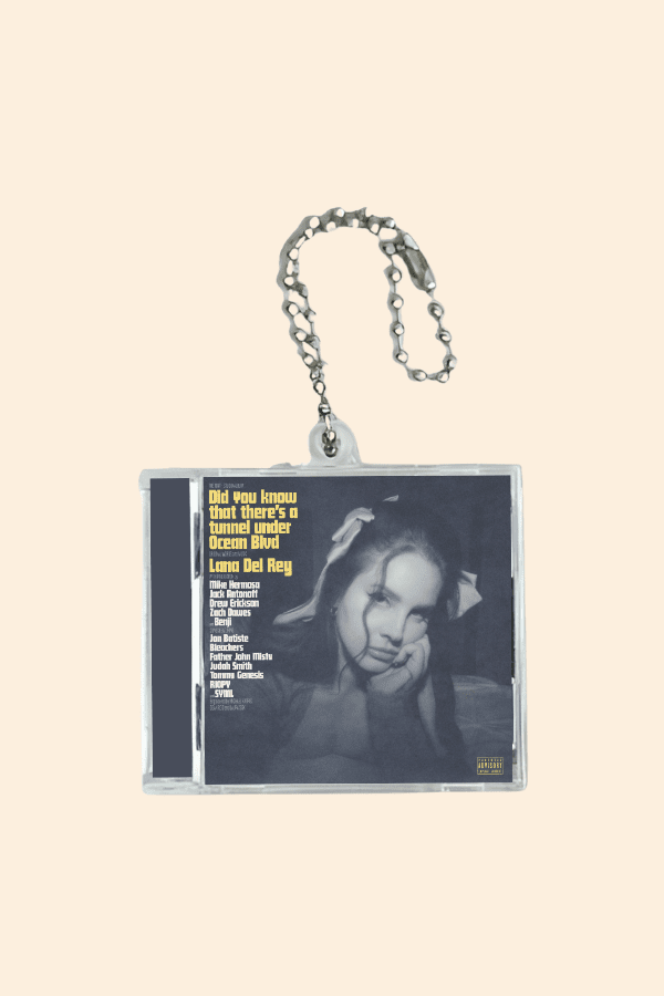 Lana Ocean Blvd - CD Keychain