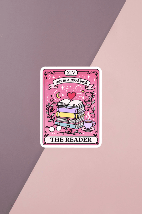 The Reader Sticker