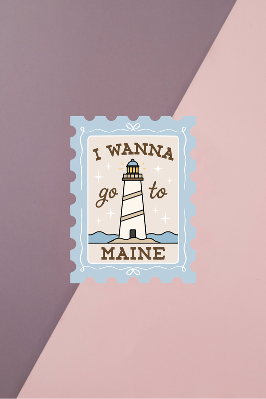 Maine Sticker