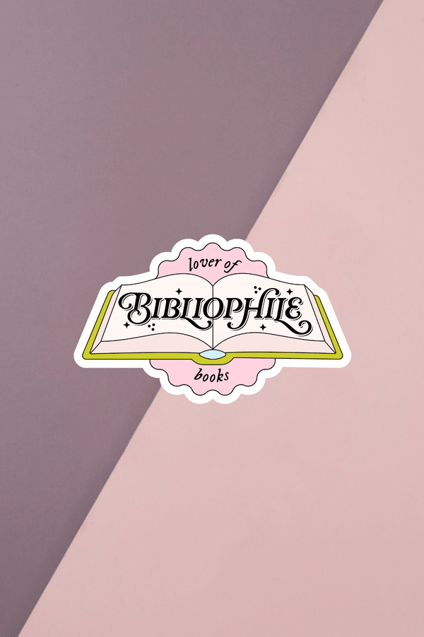 Bibliophile Sticker