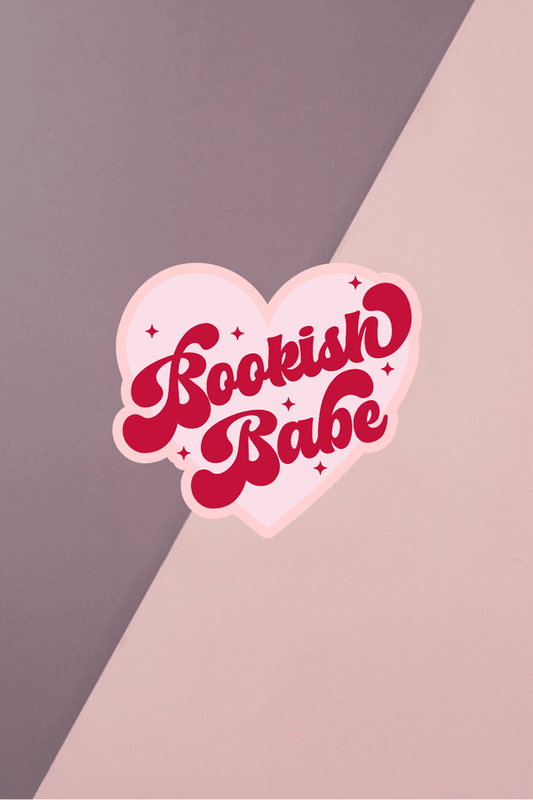 Bookish Babe Sticker