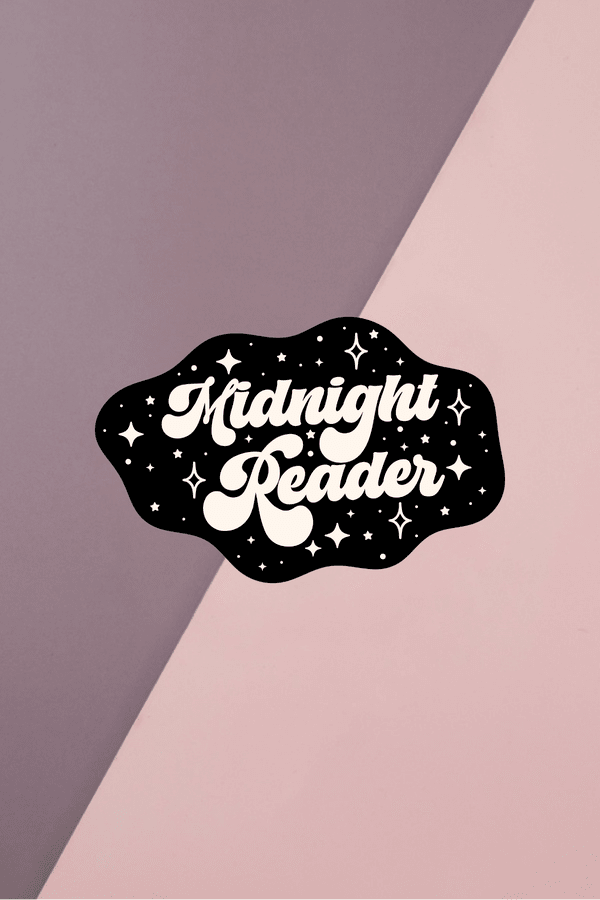Midnight Reader Sticker