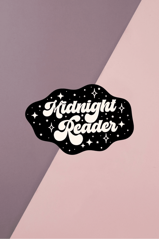 Midnight Reader Sticker