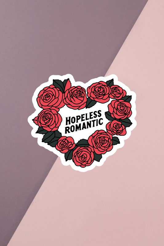 Hopeless Romantic Sticker