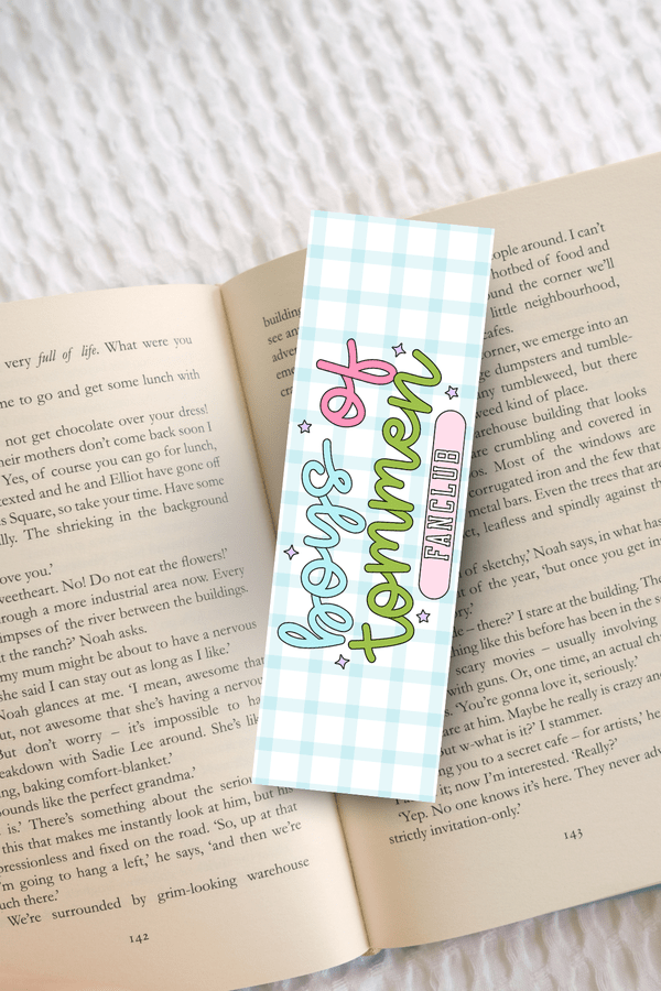 Boys Of Tommen Bookmark