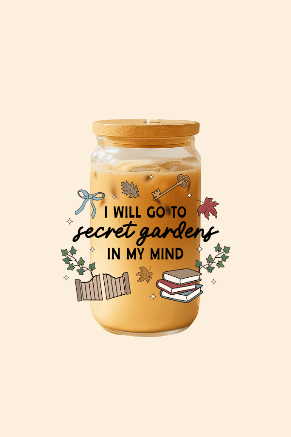 Secret Garden Glass Tumbler