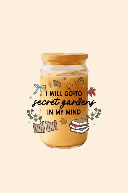 Secret Garden Glass Tumbler