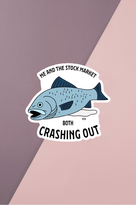Me And The Stock Market Sticker