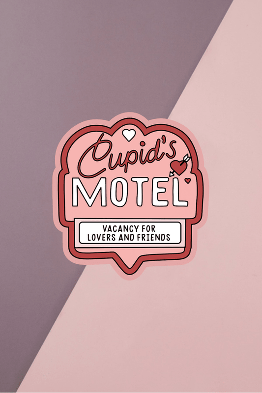 Cupid's Motel Sticker